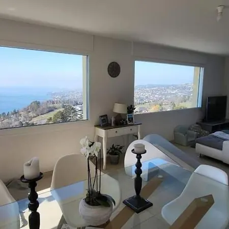 Lejlighed 3-bed, Lake-view, Family Friendly Near Lausanne *